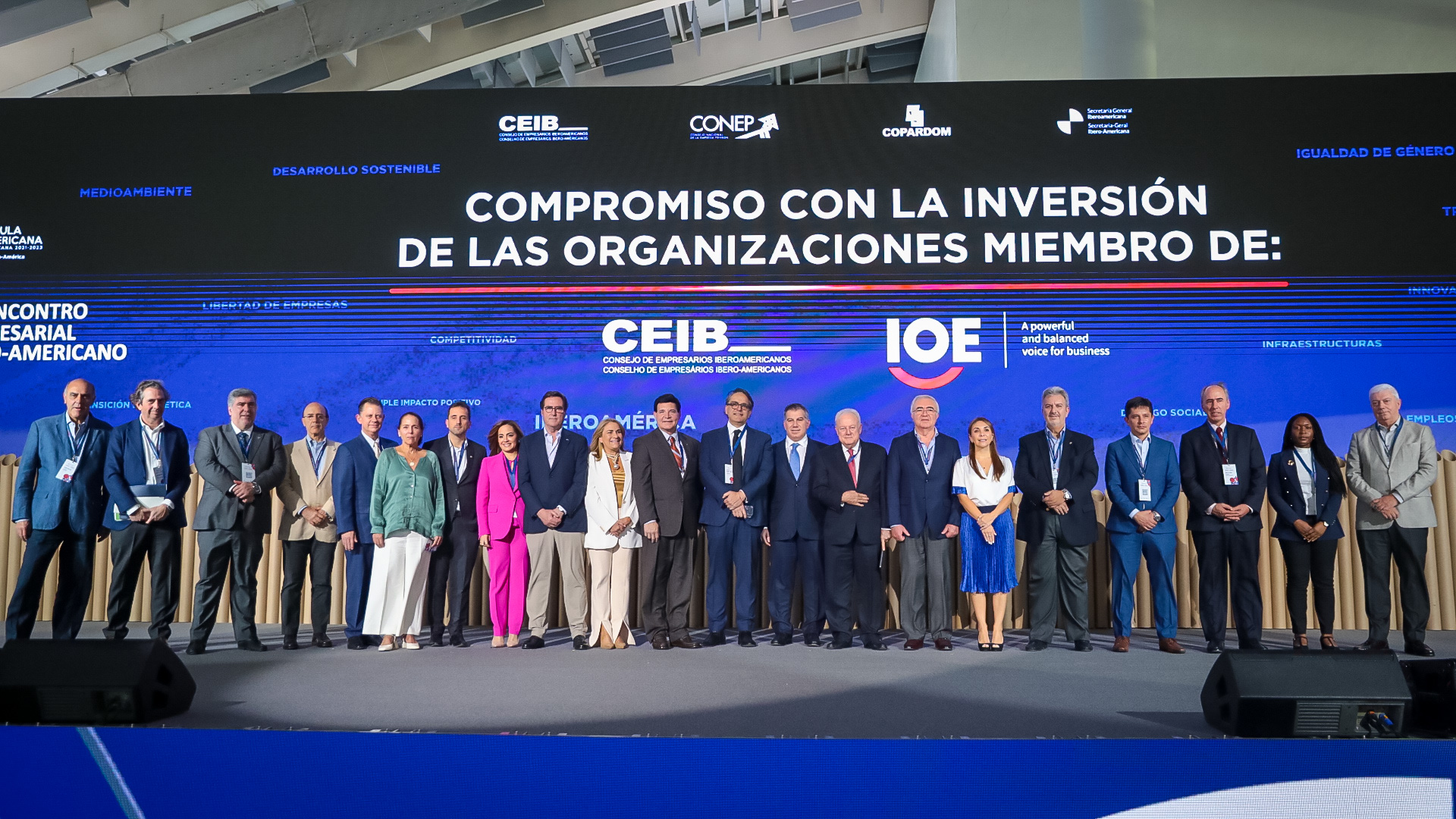 Máximos representantes de las organizaciones miembro de CEIB y OIE