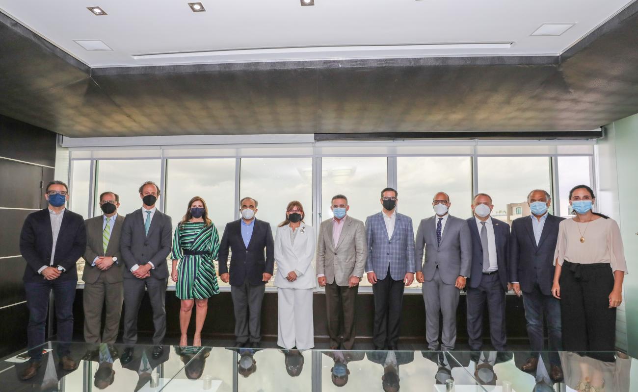 Participantes en la reunión de preparación y coordinación para el próximo Encuentro Empresarial Iberoamericano en República Dominicana en 2022.