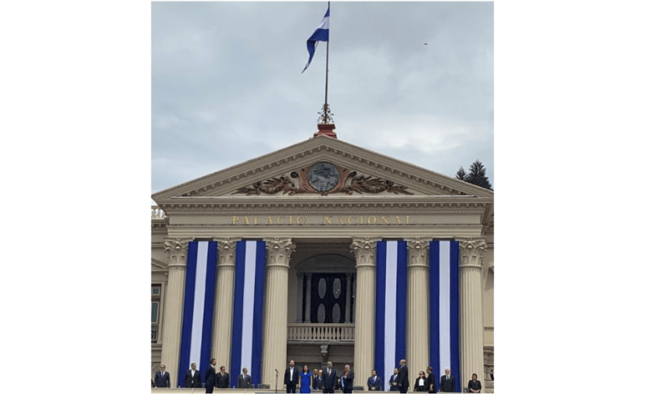 Palacio presidencial El Salvador toma de posesión de Nayib Bukele