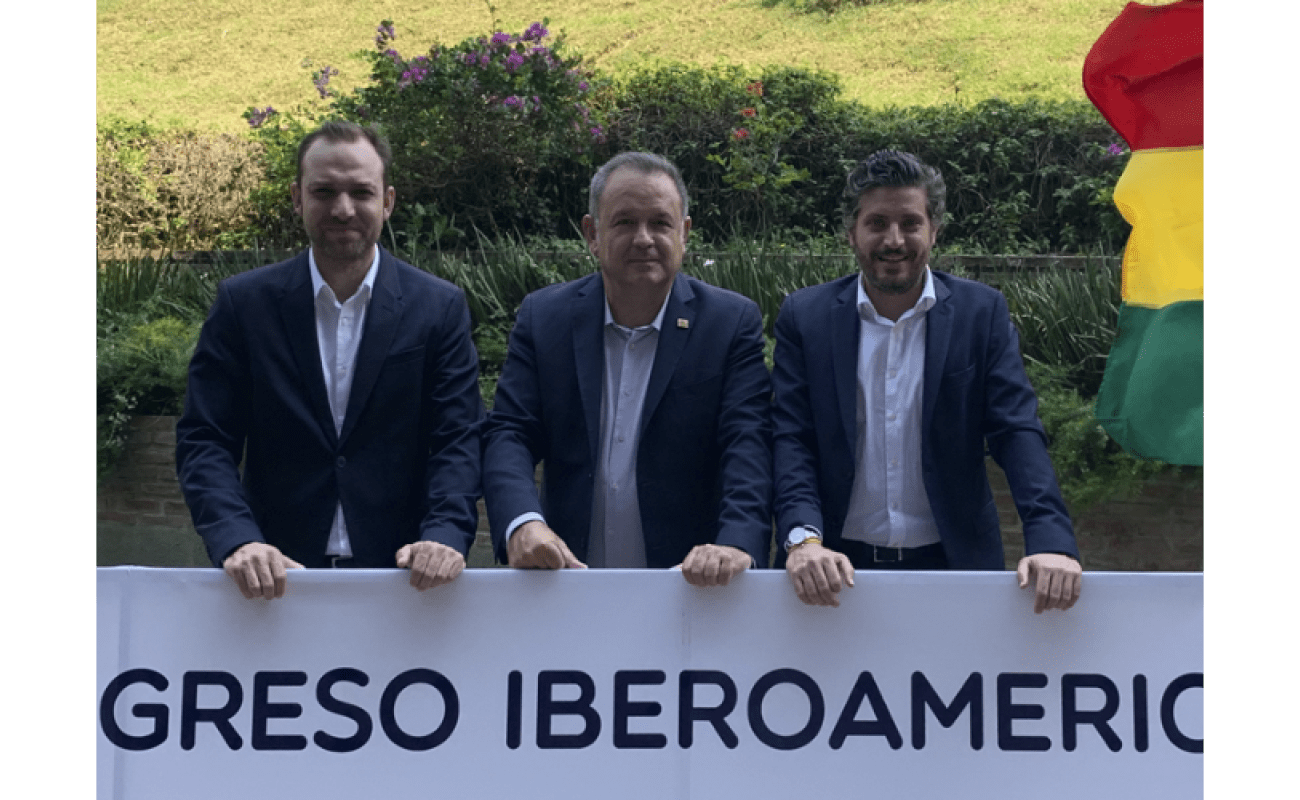 Narciso Casado, Antonio Magraner y Víctor Ábalos en bolivia