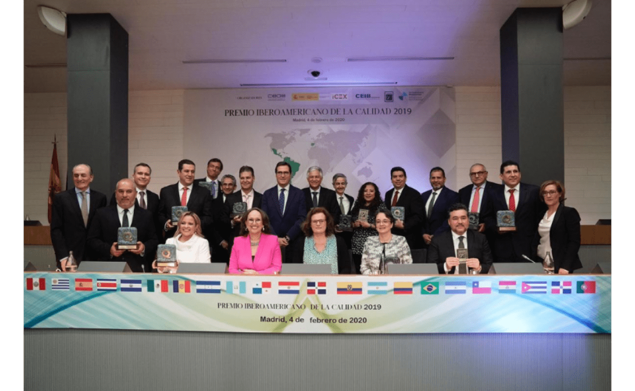 Entrega de los premios iberoamericanos de la calidad
