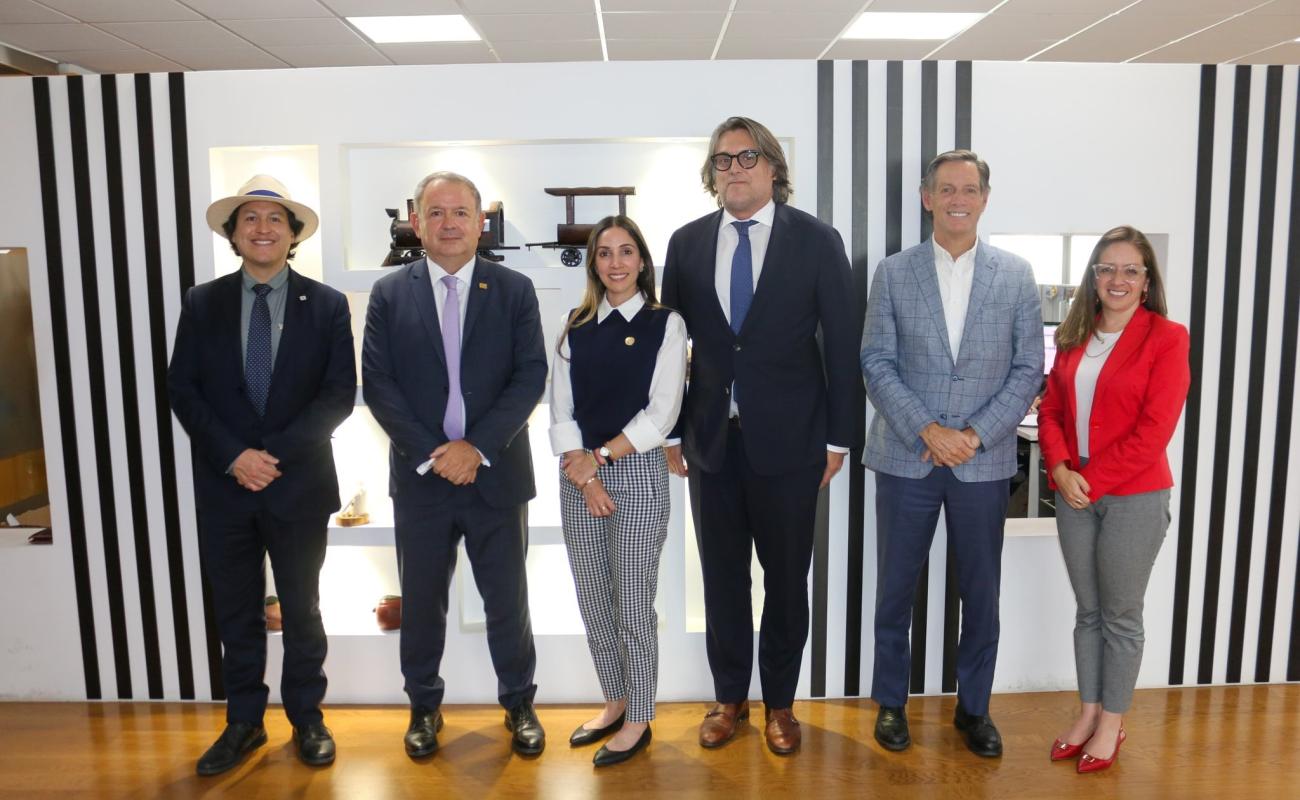 Reunión con la ministra de Producción, Comercio Exterior, Inversiones y Pesca, Sonsoles García