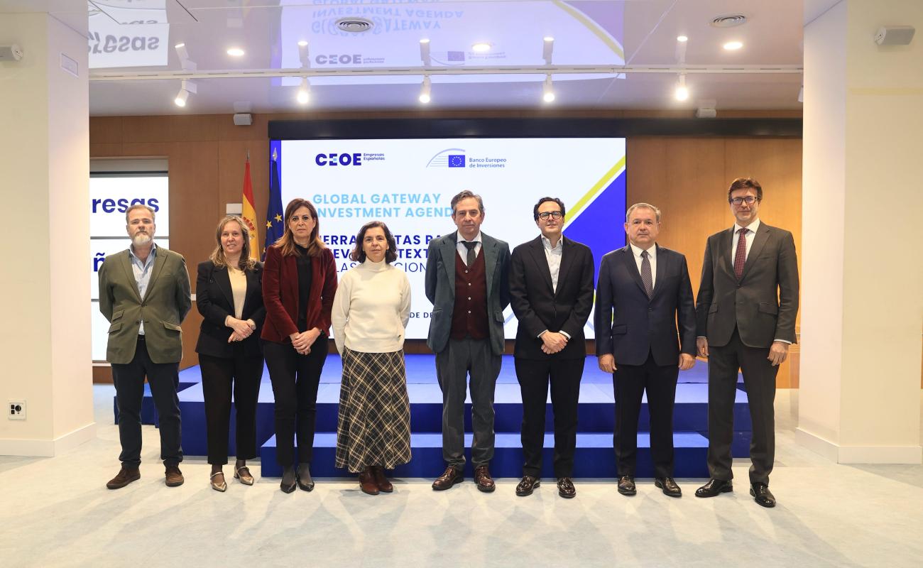 Participantes en la jornada del BEI