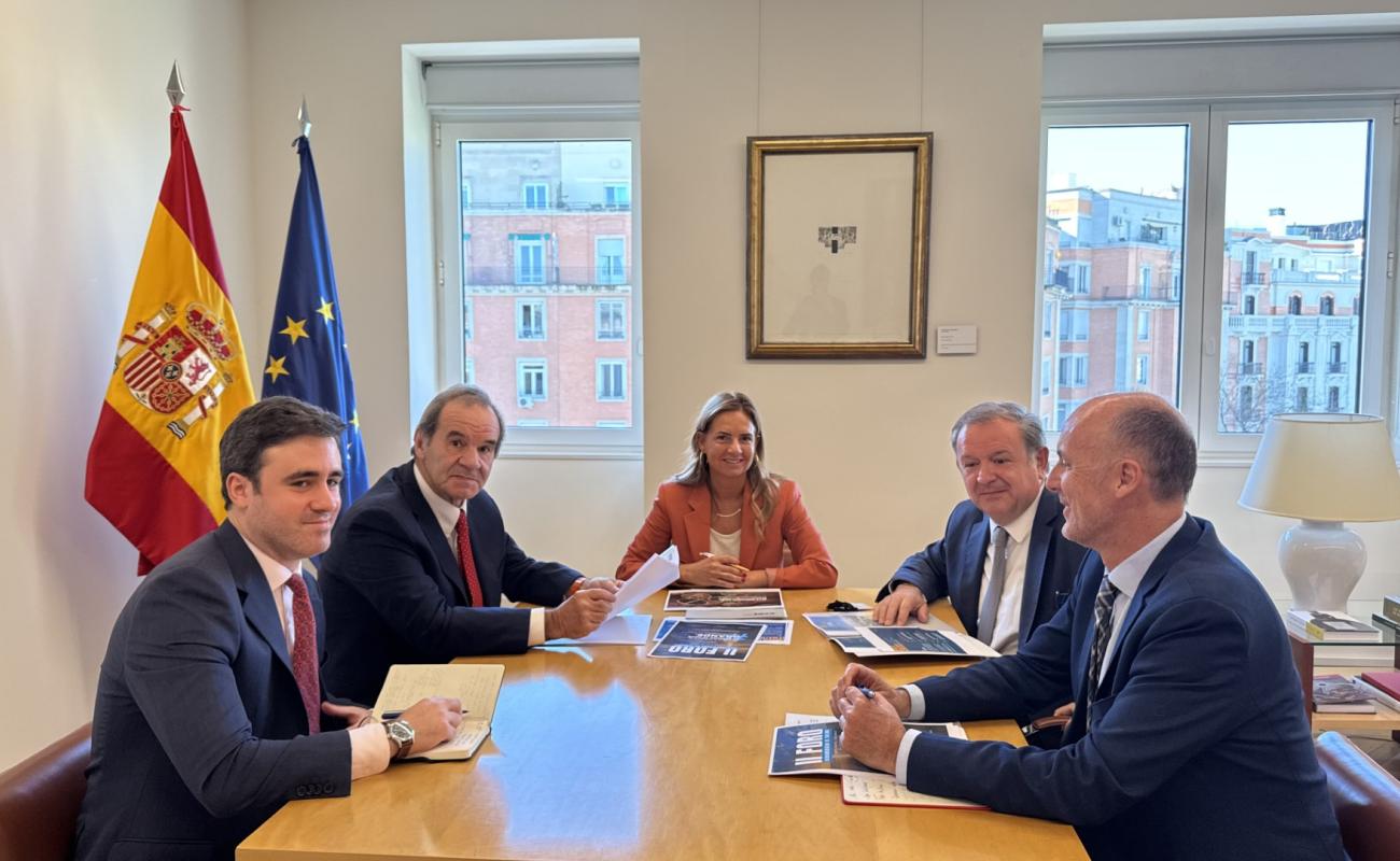 Reunión con Susana Sumelzo y Andrés Allamand