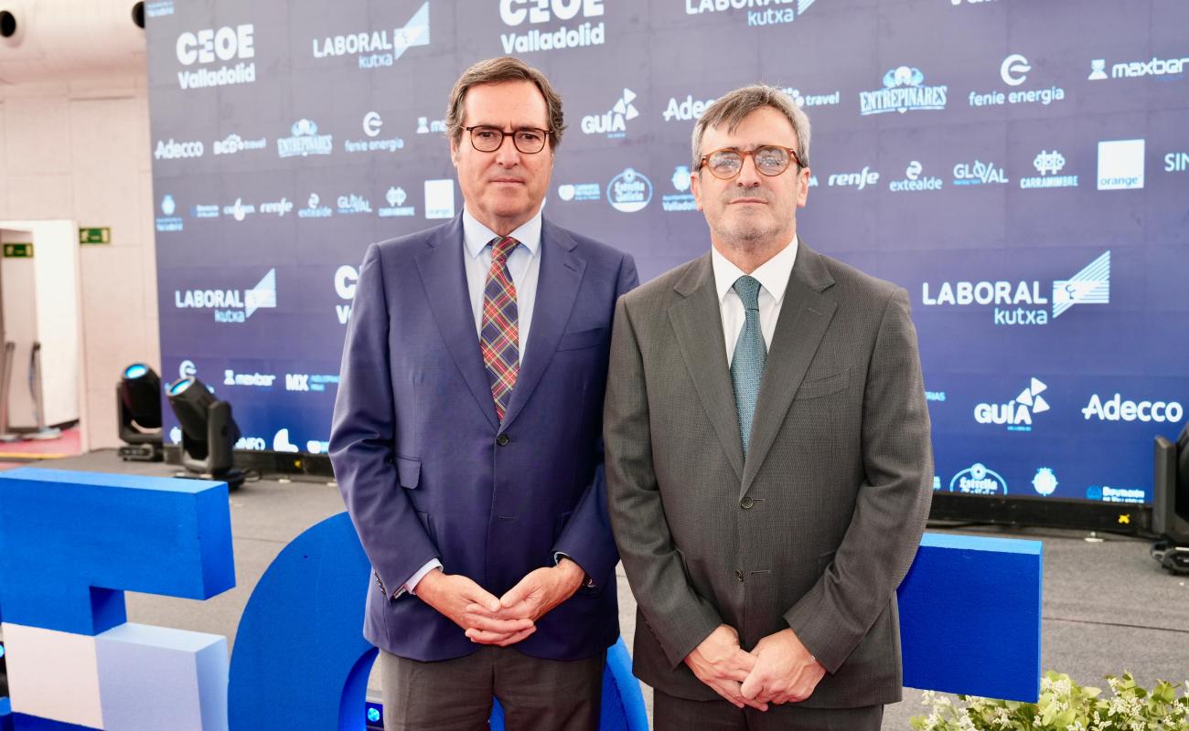 presidente de la UIA, Martín Rappallini en reunión con el presidente de CEOE