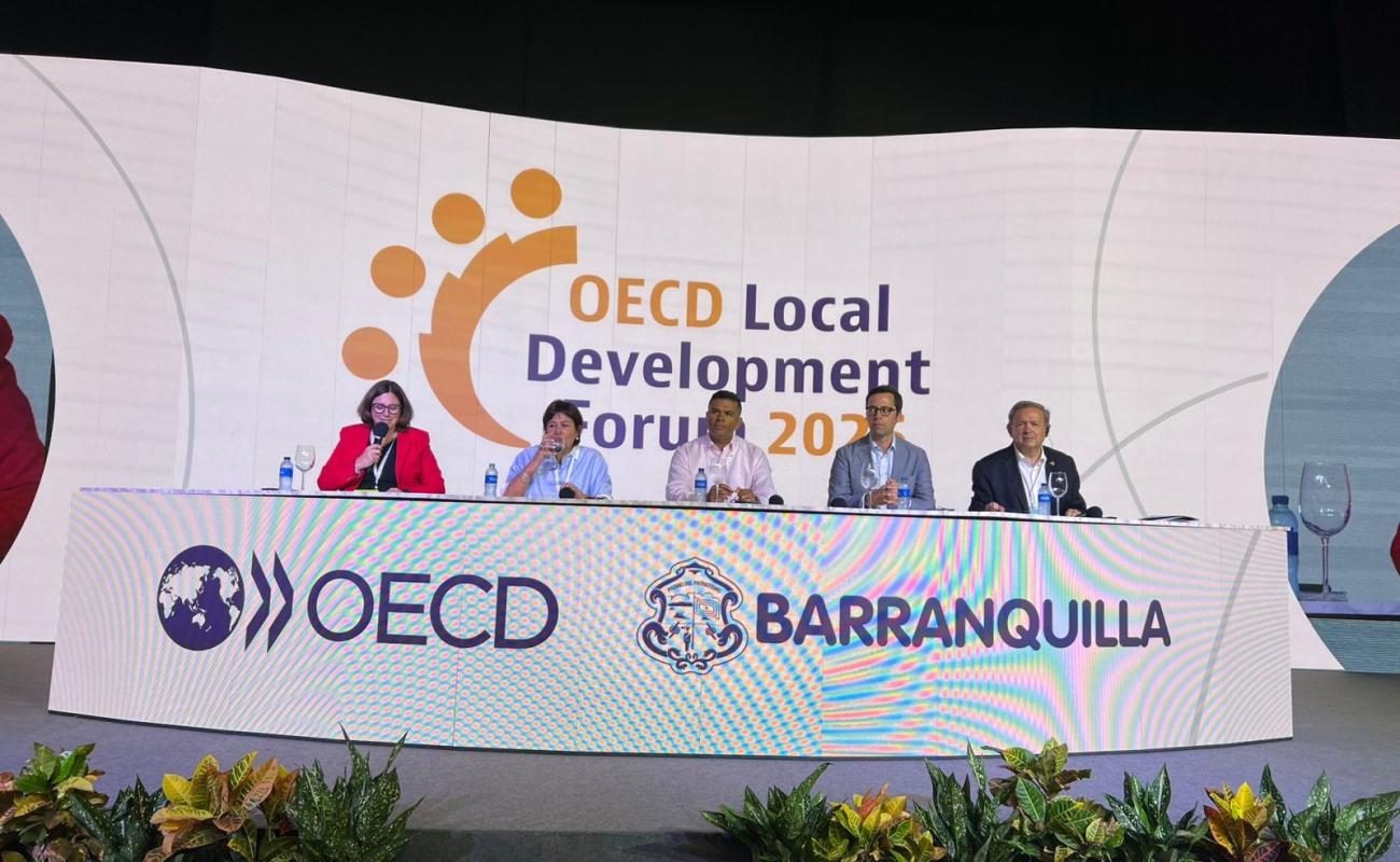 Ponentes en el foro de la OCDE
