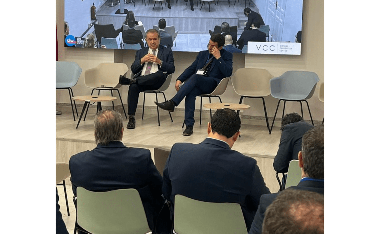 Narciso Casado y Mariano Maltese durante el 5º aniversario de Soft Landing World