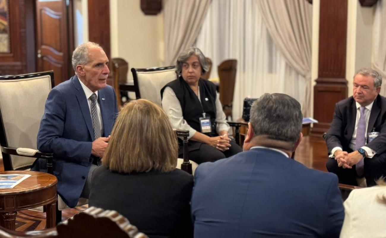 presidente Asfura, Narciso Casado y Anabel Gallardo