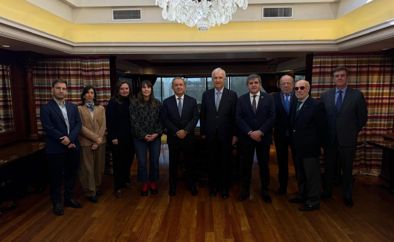Encuentro con el embajador de España en Argentina, Joaquín María de Arístegui Laborde y representantes de la Cámara Española de Comercio de la República Argentina 