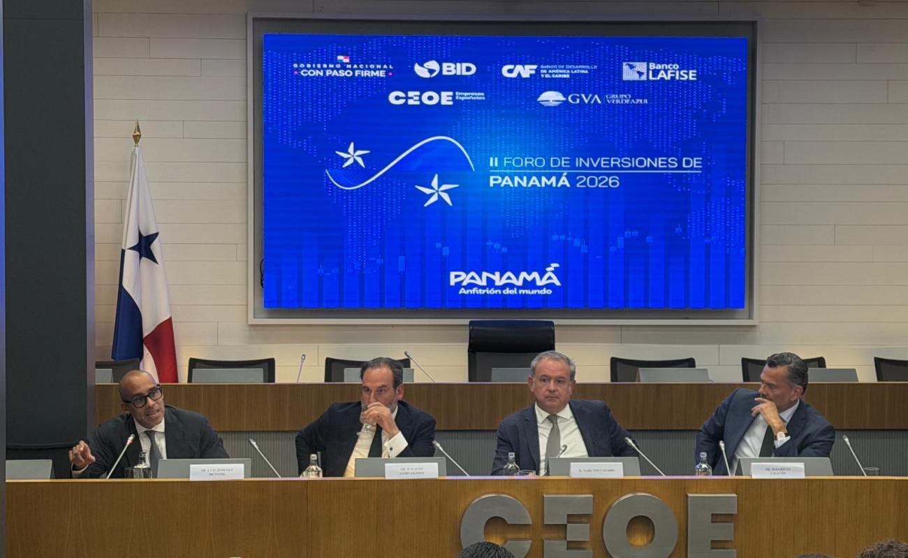 CAF, BID, BCIE y CEOE-CEIB en el Foro de Inversiones de Panamá
