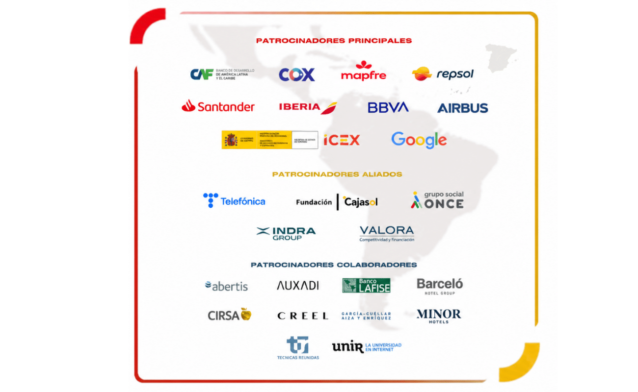 PATROCINIOS XVI ENCUENTRO EMPRESARIAL IBEROAMERICANO