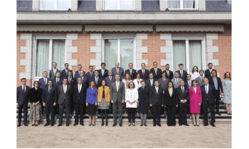 Participantes del Foro Alianza Pacífico participan en audiencia con S.M. el Rey