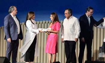CEIB traspasa su presidencia a la presidenta de CIP Ecuador, María Paz Jervis