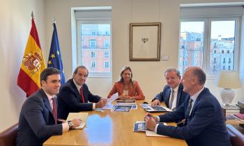 Reunión con Susana Sumelzo y Andrés Allamand