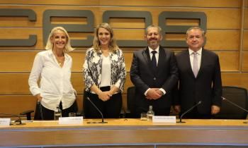 Ponentes en la jornada de pymes y cadenas de valor en México y España