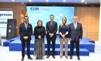 Algunos de los participantes en el Encuentro Empresarial España-Ecuador
