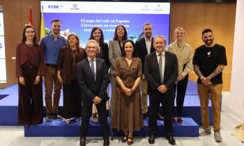 participantes en la jornada del café de Colombia