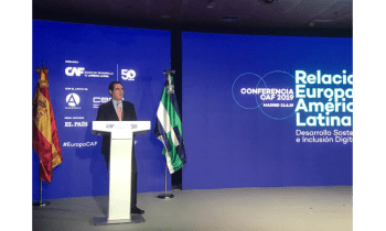El presidente de CEOE clausura la Conferencia anual de CAF 2019