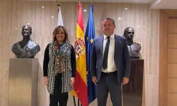 Laura Peña (COPARDOM) y Narciso Casado (CEIB)